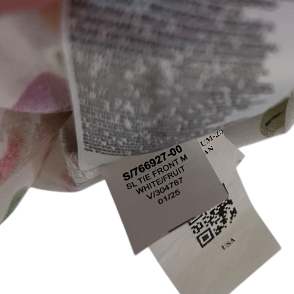Old Navy Sleeveless Midi Dress Fruit Flower Print Size Medium NWT Cottagecore - Picture 13 of 14